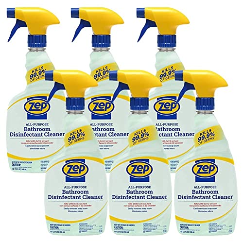 Bathroom Disinfectant Cleaner All Purpose Spray 32oz 6 Pack