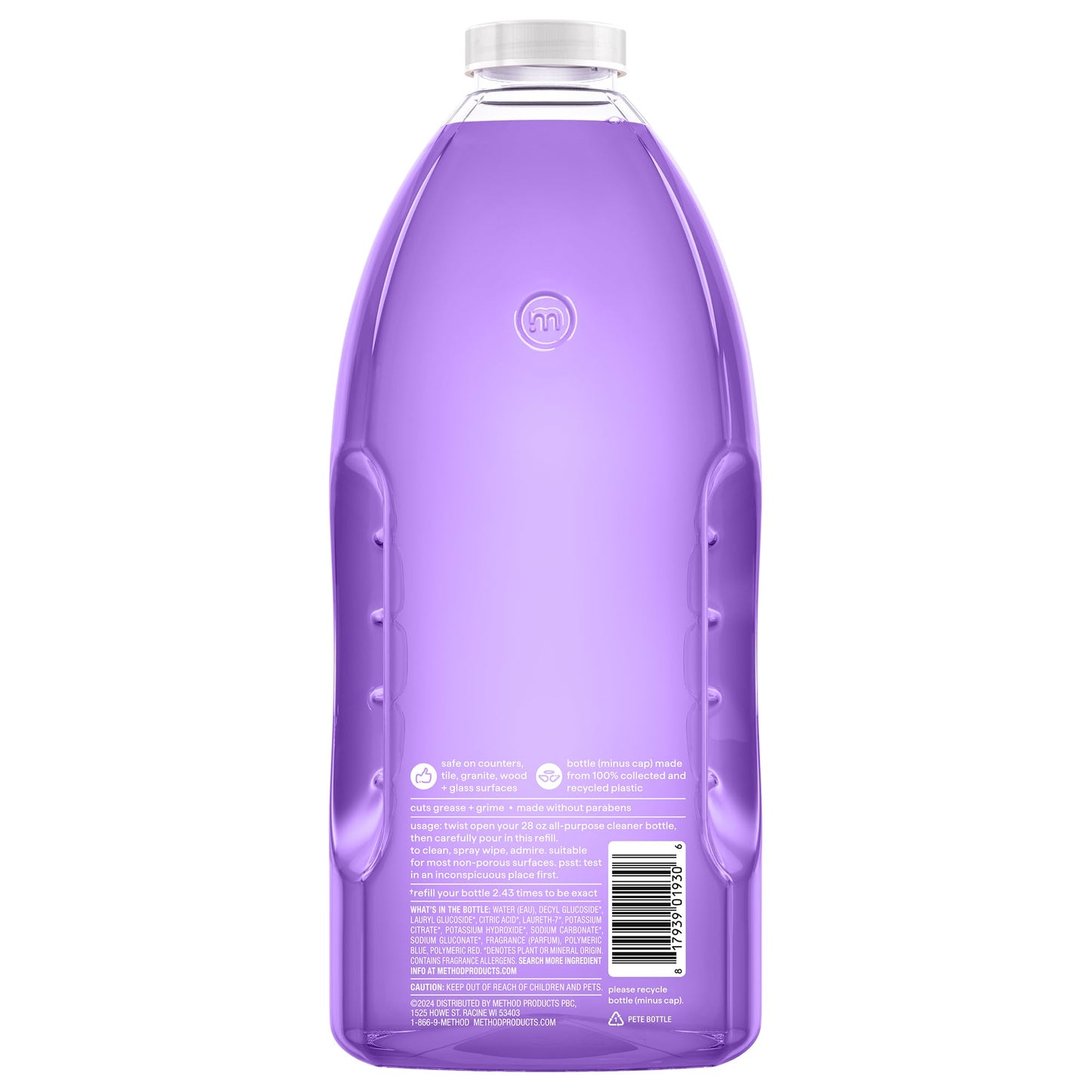 All Purpose Cleaner Refill French Lavender 68oz 6 Pack