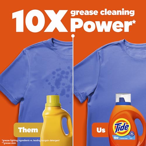 Laundry Detergent Liquid Original Scent HE Turbo Clean