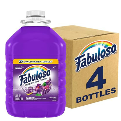 All Purpose Cleaner Lavender 2X Concentrate 4 Pack 128oz
