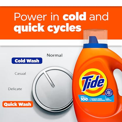 Laundry Detergent Liquid Original Scent HE Turbo Clean