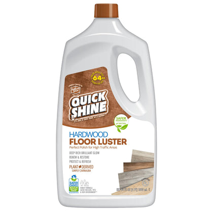 Quick Shine High Traffic Hardwood Floor Luster and Polish