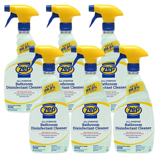 Bathroom Disinfectant Cleaner All Purpose Spray 32oz 6 Pack