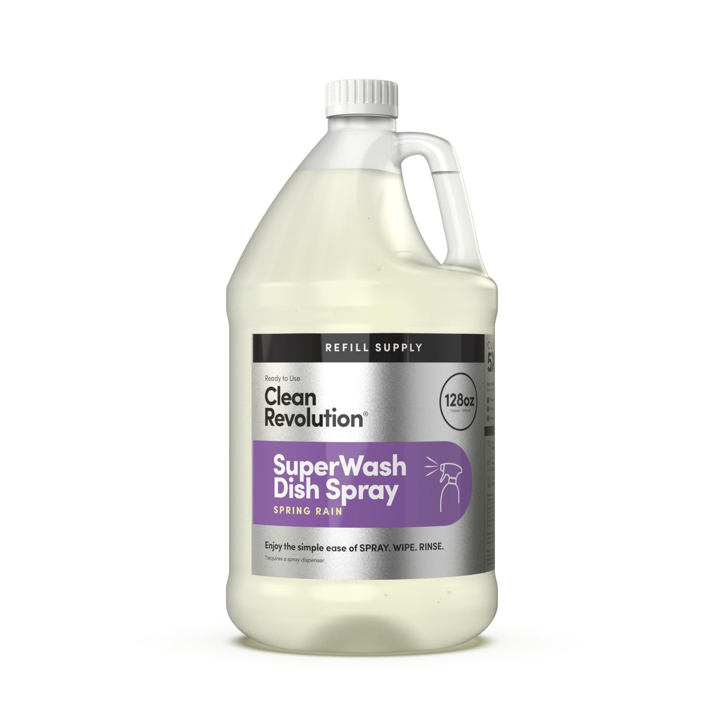 Clean Revolution Dish Soap Spray Refill Supply