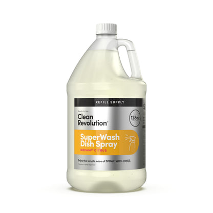 Clean Revolution Dish Soap Spray Refill Supply