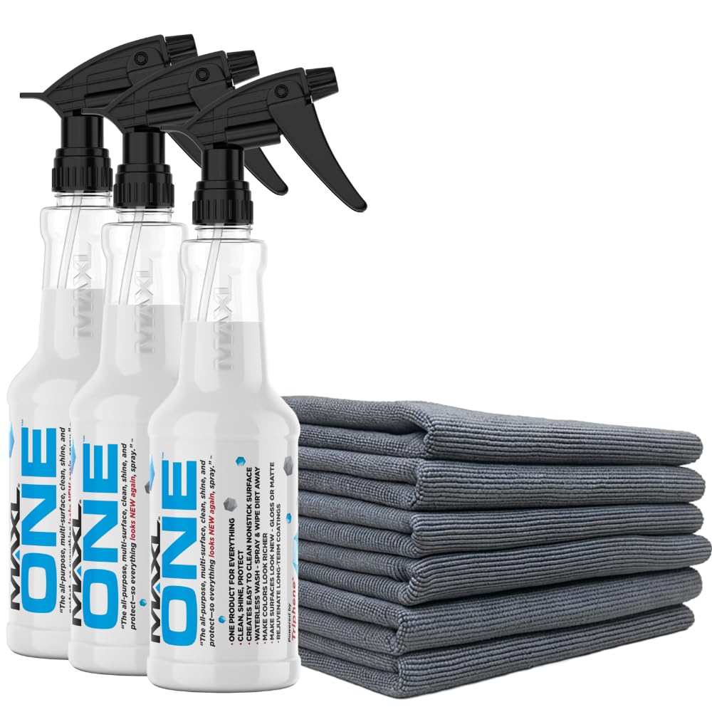 Waterless Car Detailer Spray Clean Shine Protect All Purpose