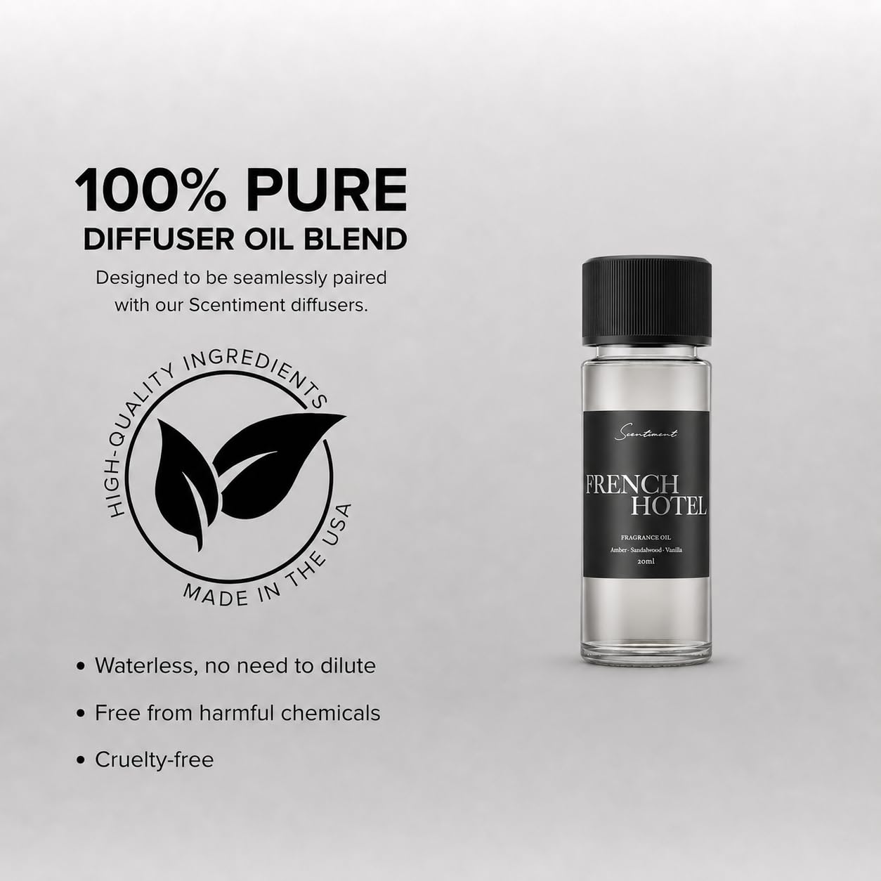 French Hotel Diffuser Oil Luxury Paris Scent