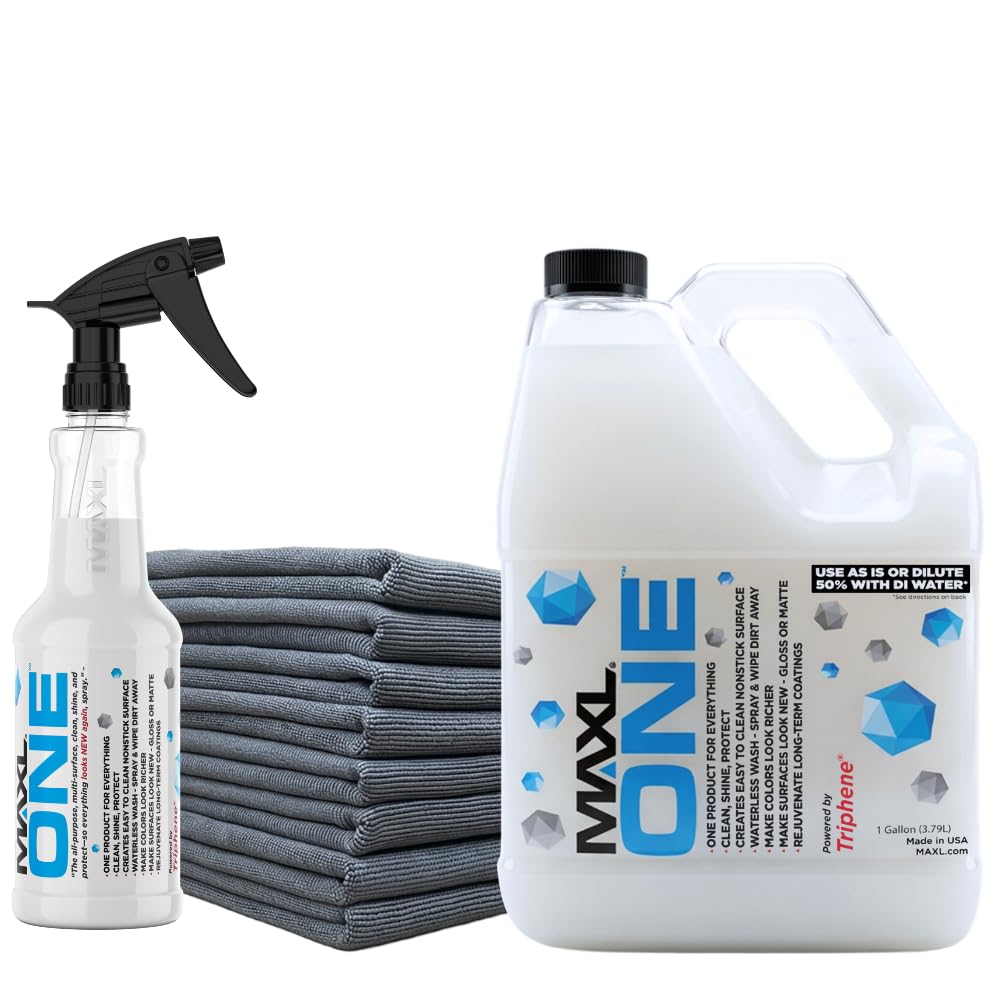 Waterless Car Detailer Spray Clean Shine Protect All Purpose