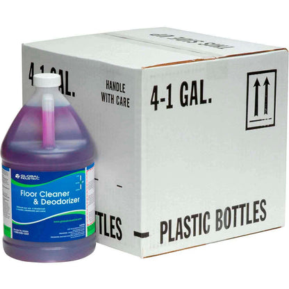 Multi Surface Floor Cleaner Deodorizer Lavender 1 Gallon 4 Pack