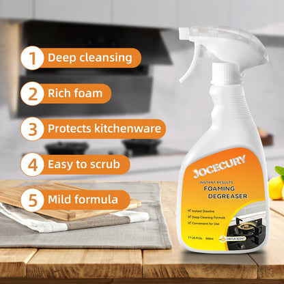 Kitchen Foam Grease Cleaner Multipurpose Spray 500ml No Rinse