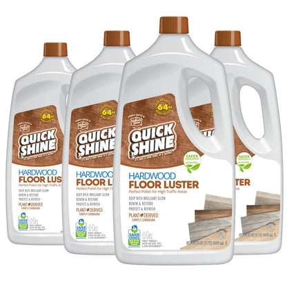 Quick Shine High Traffic Hardwood Floor Luster and Polish