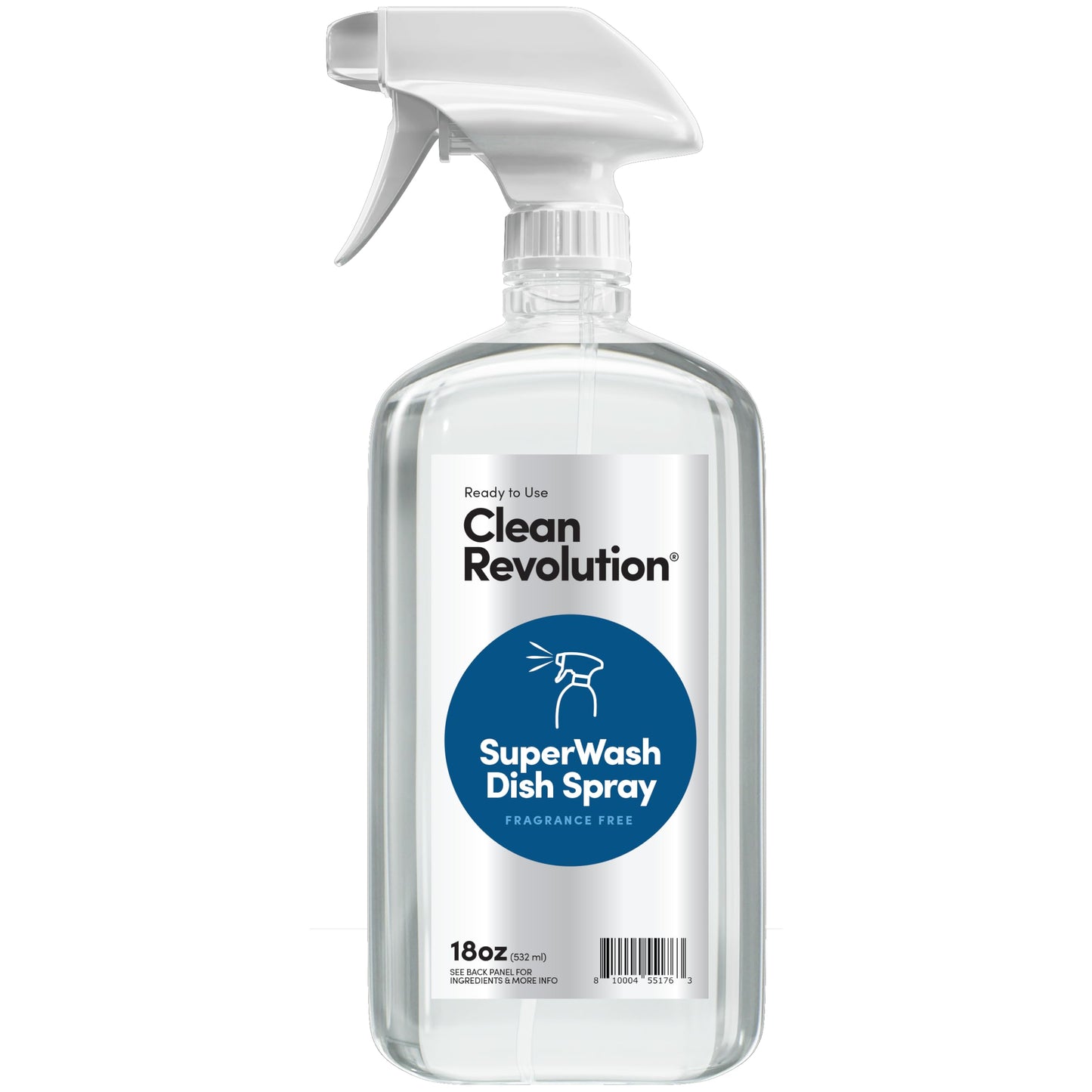 Clean Revolution Dish Soap Spray Refill Supply