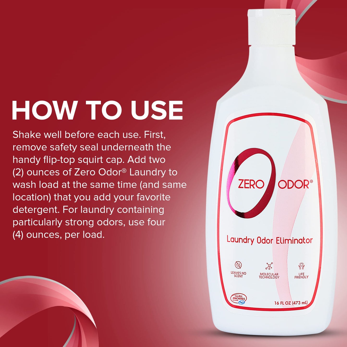 Laundry Odor Eliminator and Deodorizer