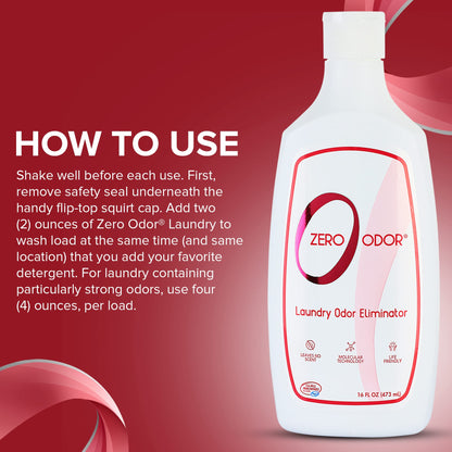 Laundry Odor Eliminator and Deodorizer