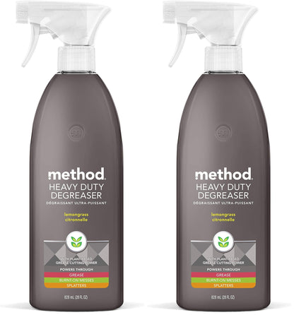 Heavy Duty Degreaser Spray Lemongrass Oven Cleaner 28oz