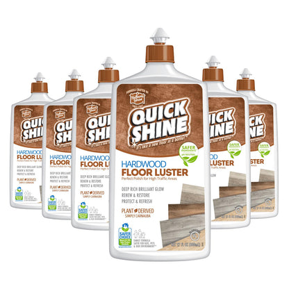 Quick Shine High Traffic Hardwood Floor Luster and Polish