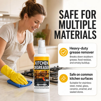 Grill Cleaner Spray Heavy Duty Kitchen Degreaser BBQ Oven Stove
