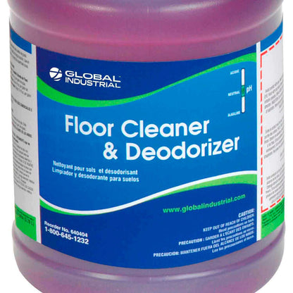 Multi Surface Floor Cleaner Deodorizer Lavender 1 Gallon 4 Pack