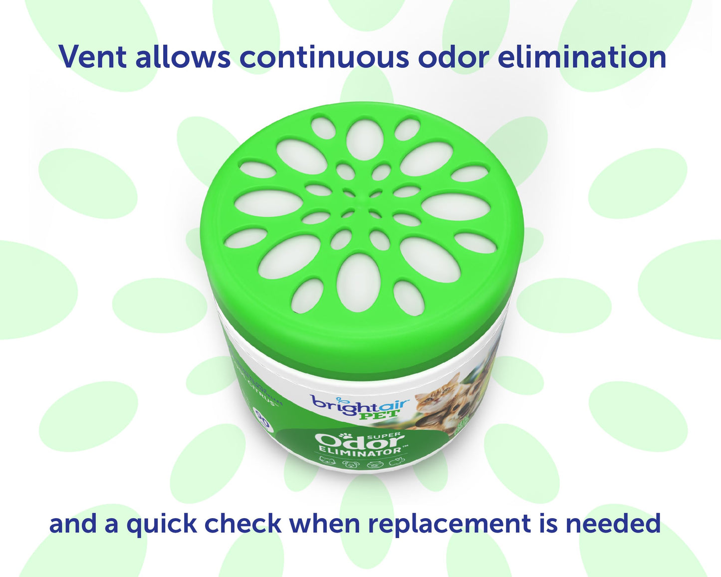 Solid Air Freshener Odor Eliminator 14oz 6 Pack