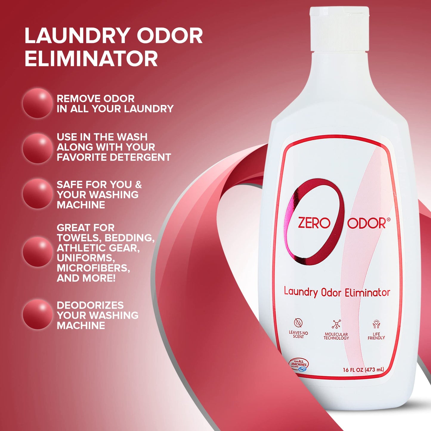 Laundry Odor Eliminator and Deodorizer