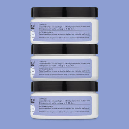 Odor Removing Gel 7 oz 3 Pack Fresh Wave