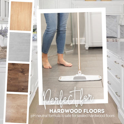 Quick Shine High Traffic Hardwood Floor Luster and Polish