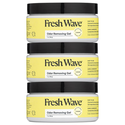 Odor Removing Gel 7 oz 3 Pack Fresh Wave