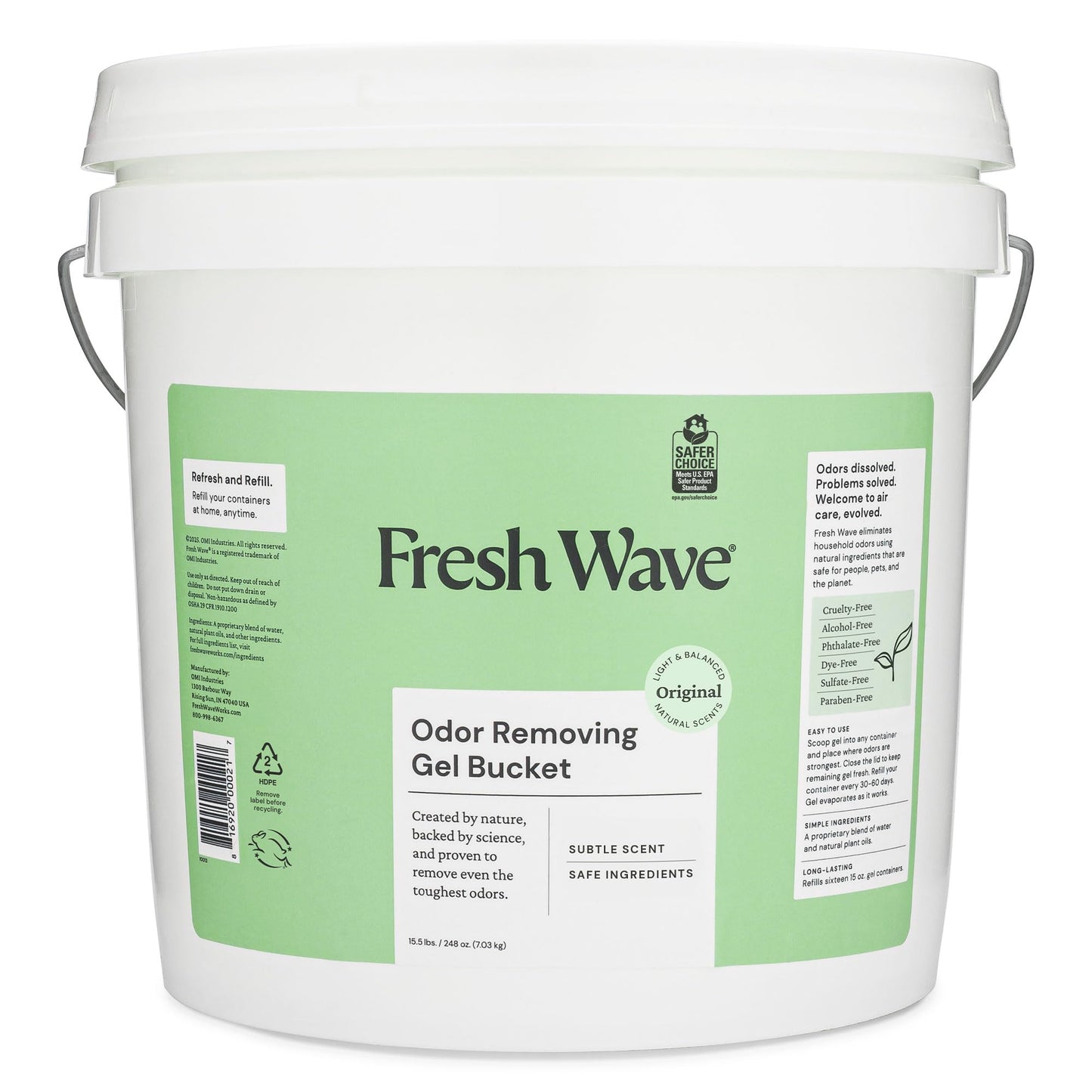 Odor Removing Gel 7 oz 3 Pack Fresh Wave