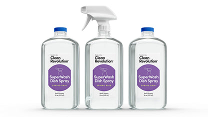 Clean Revolution Dish Soap Spray Refill Supply