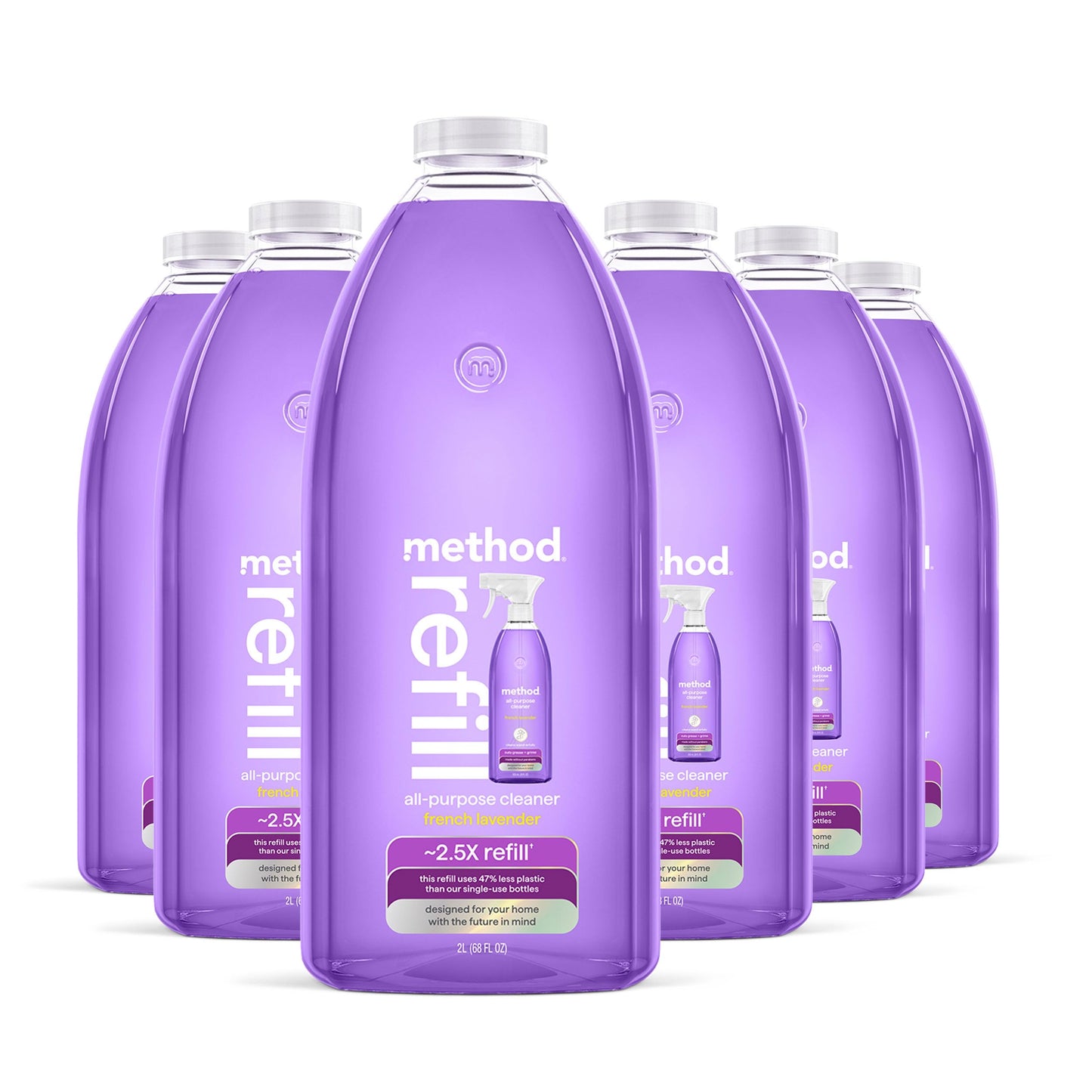 All Purpose Cleaner Refill French Lavender 68oz 6 Pack