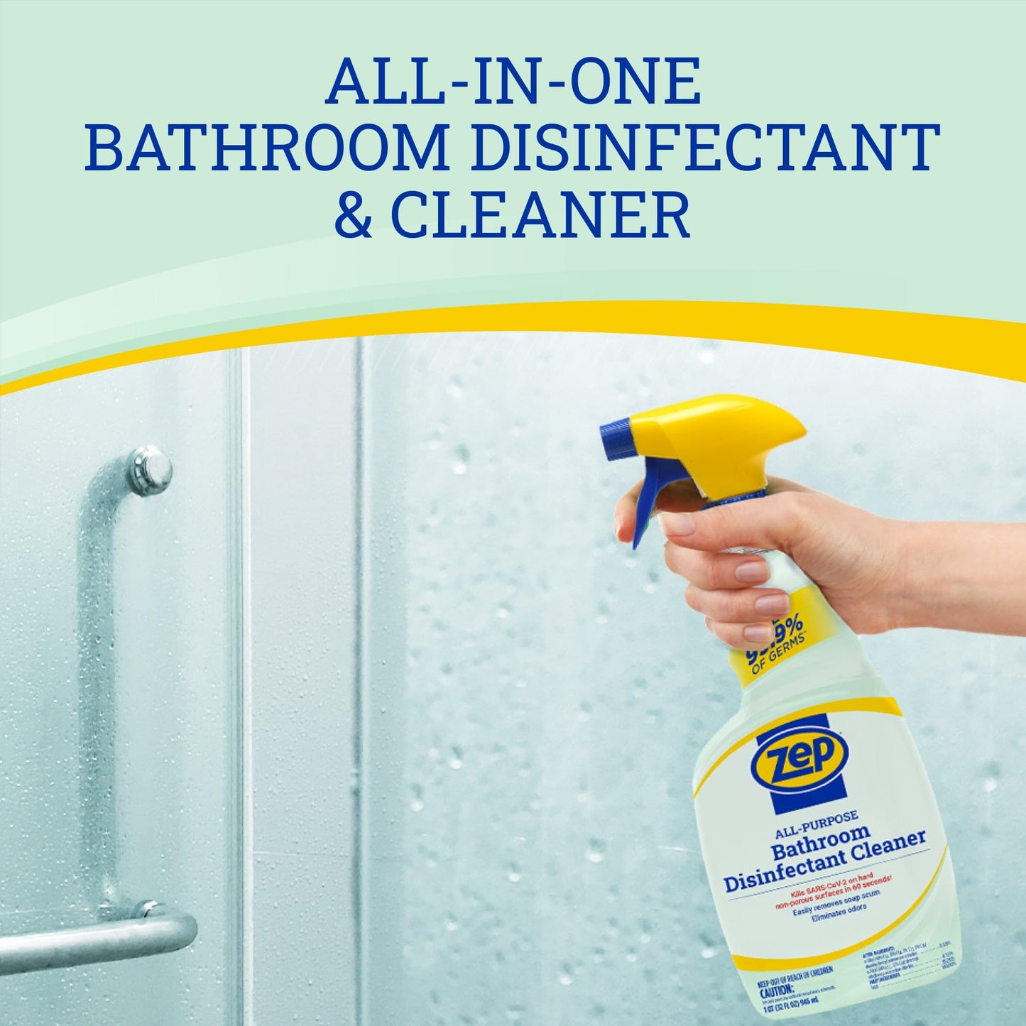 Bathroom Disinfectant Cleaner All Purpose Spray 32oz 6 Pack
