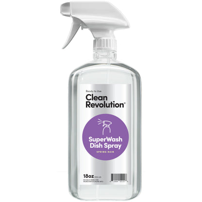 Clean Revolution Dish Soap Spray Refill Supply