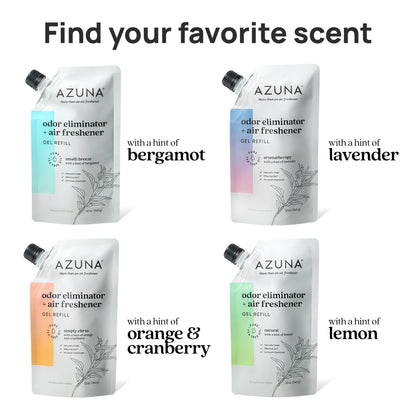 Air Freshener Odor Eliminator Gel Room Kit Home
