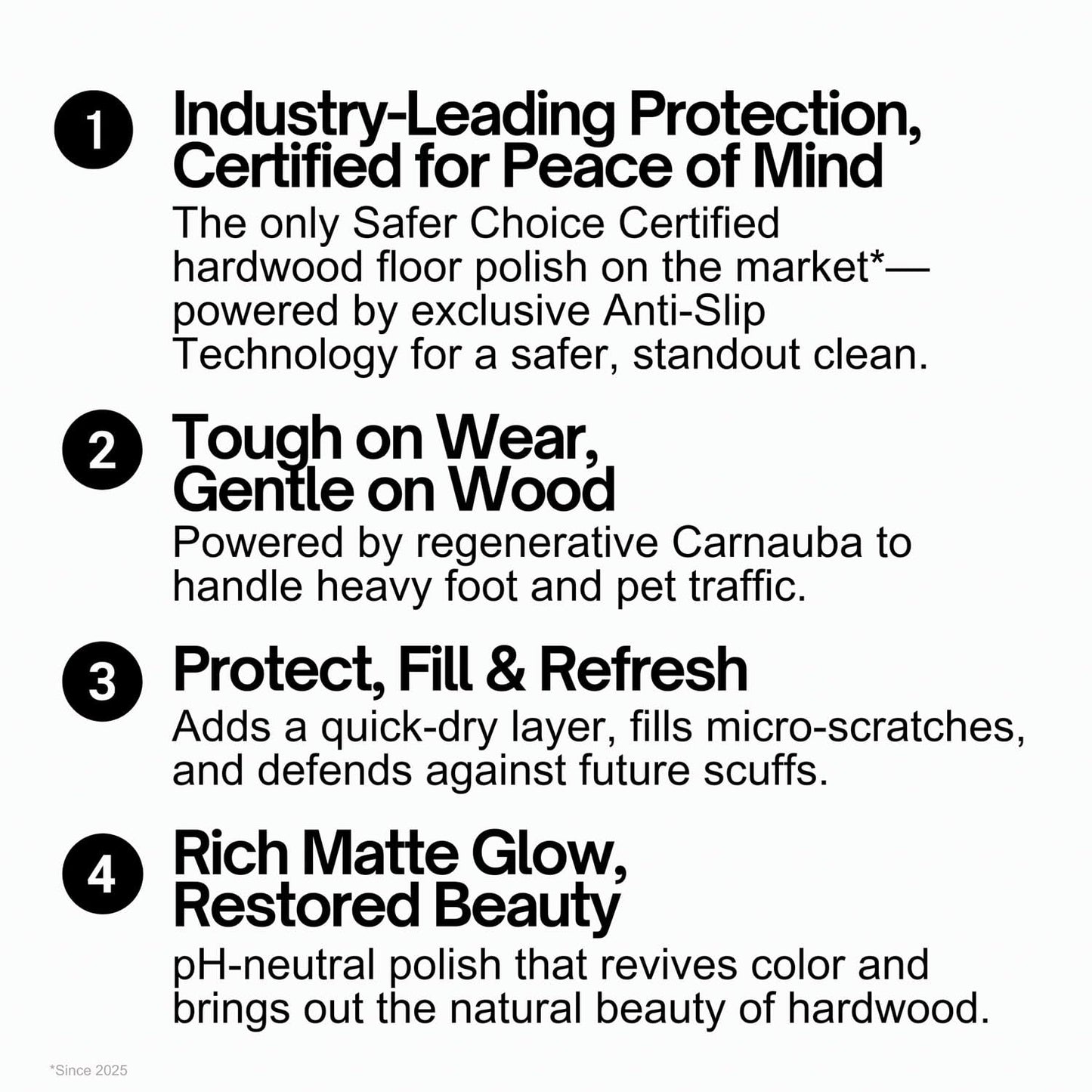 Quick Shine High Traffic Hardwood Floor Luster and Polish