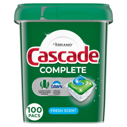 Complete Dishwasher Pods Deep Cleaning Tabs