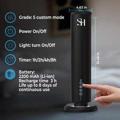 Waterless Hotel Scent Diffuser Tower Luxury Home Set