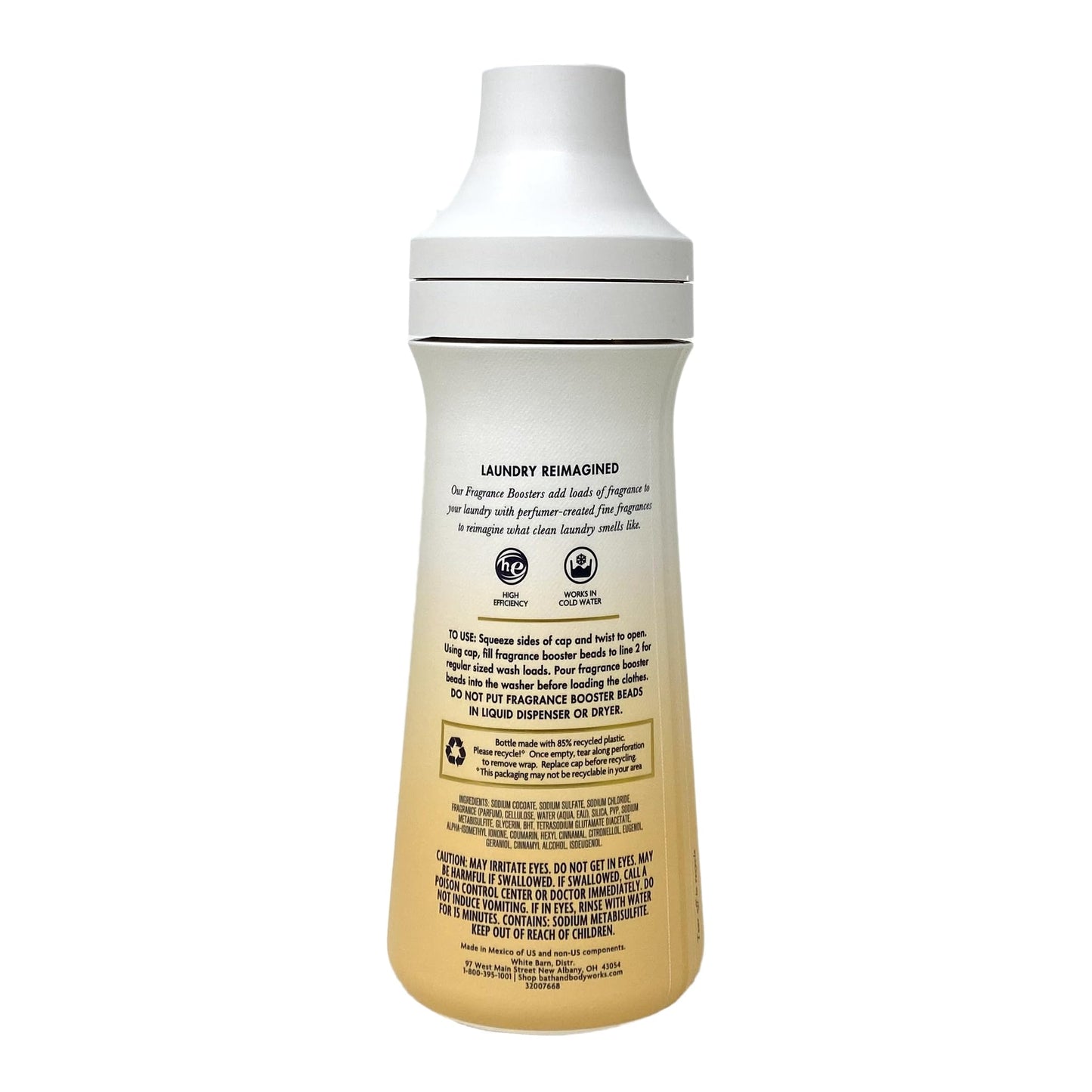 Fabric Care Detergent Fragrance Booster Vanilla Suede Set