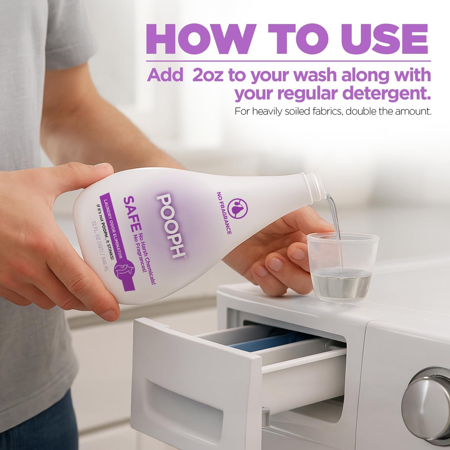 Odor Eliminator Laundry Additive Pet Stain Deodorizer Clean