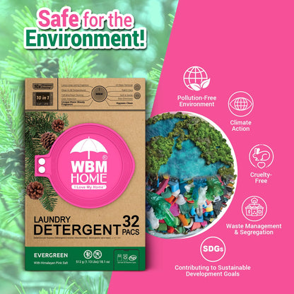 Laundry Pods Hypoallergenic Stain Fighter Eco Pack