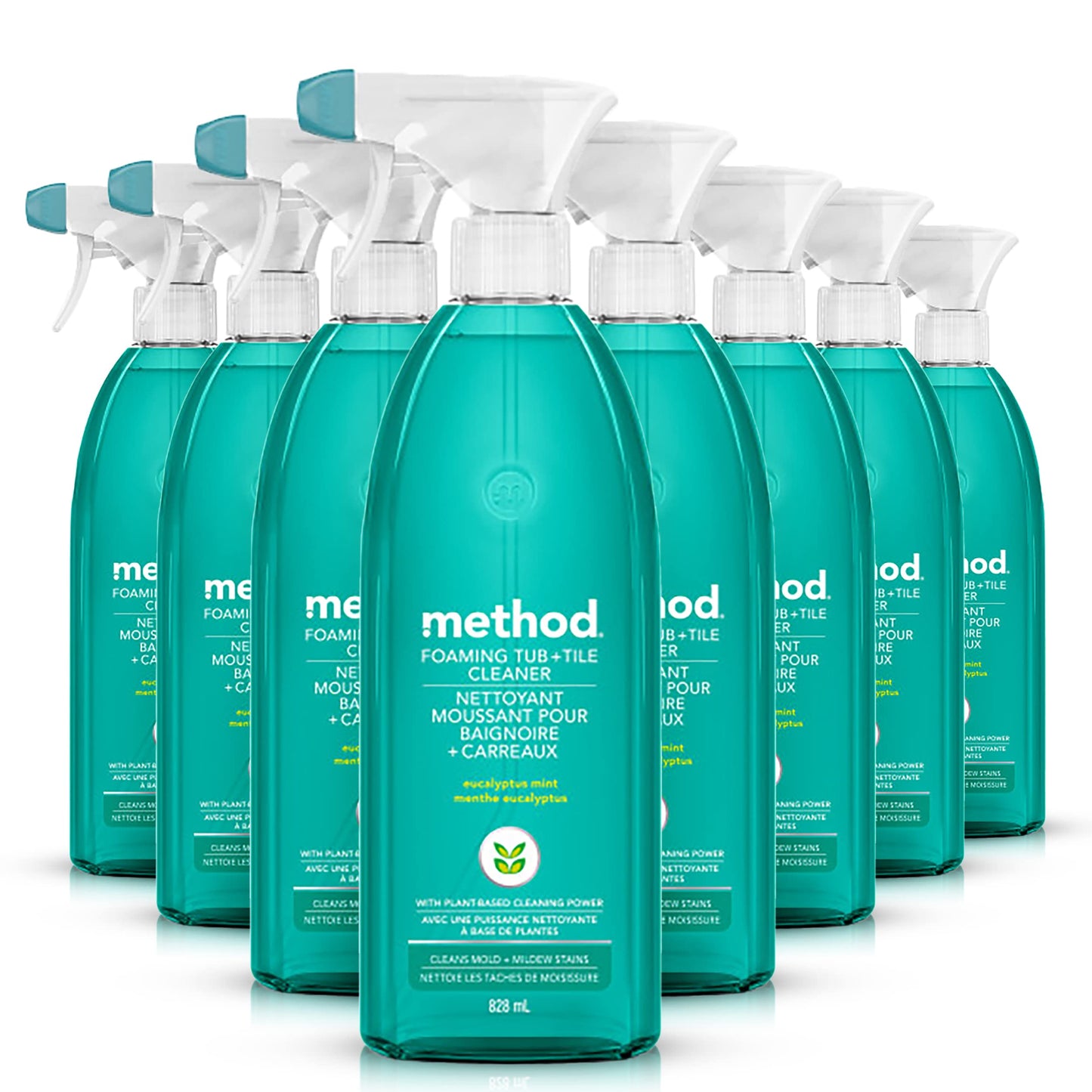 Foaming Tub Tile Cleaner Mold Mildew Remover 28oz 8 Pack