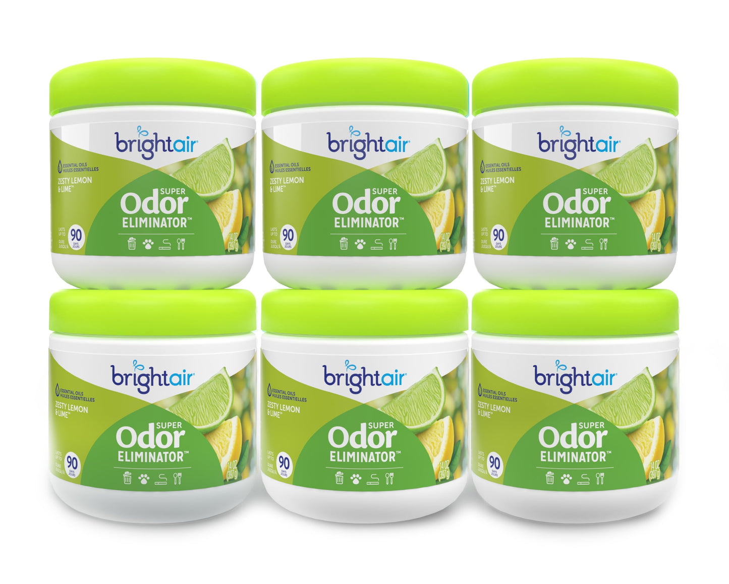 Solid Air Freshener Odor Eliminator 14oz 6 Pack