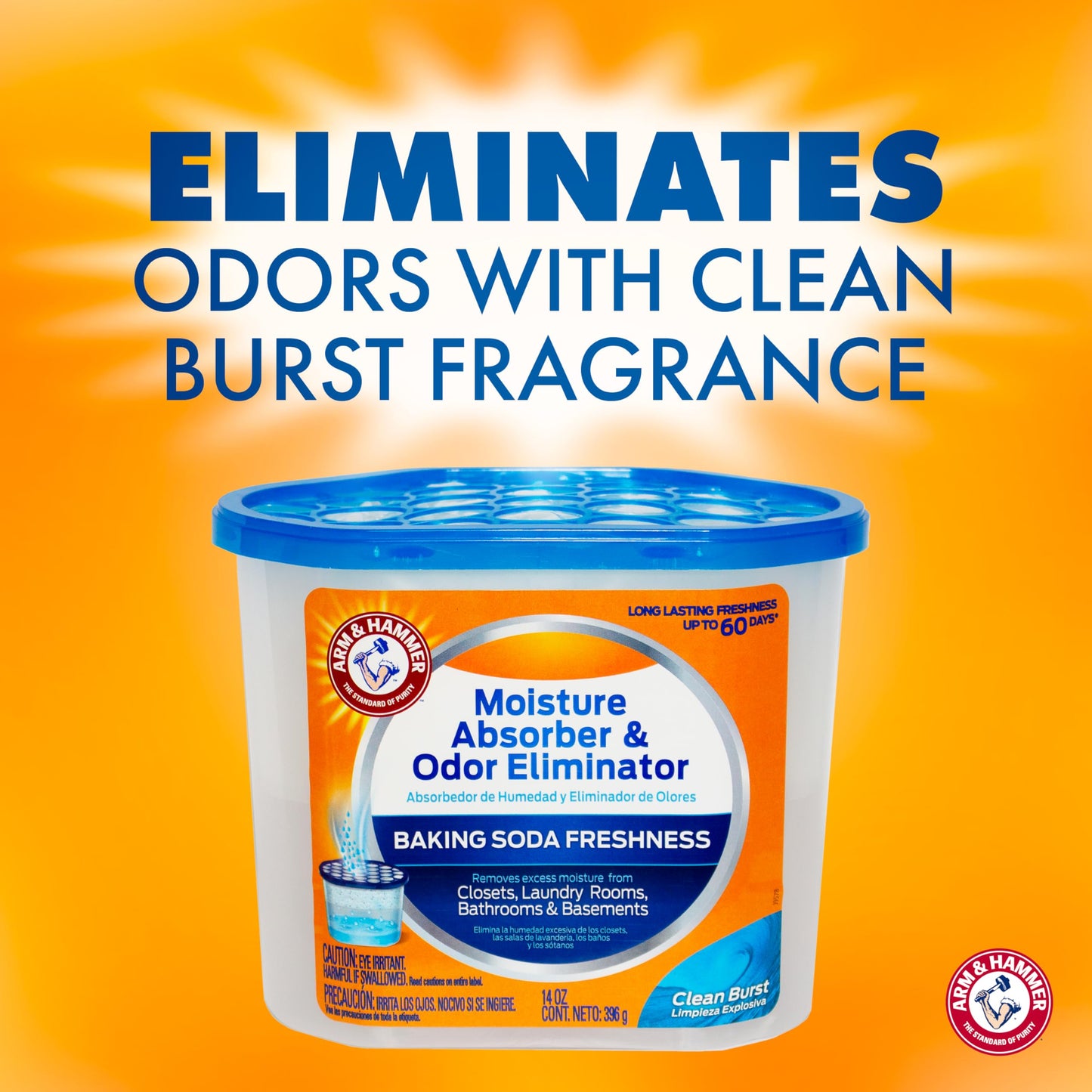 Moisture Absorber Odor Eliminator Tubs Clean Burst 3 Pack