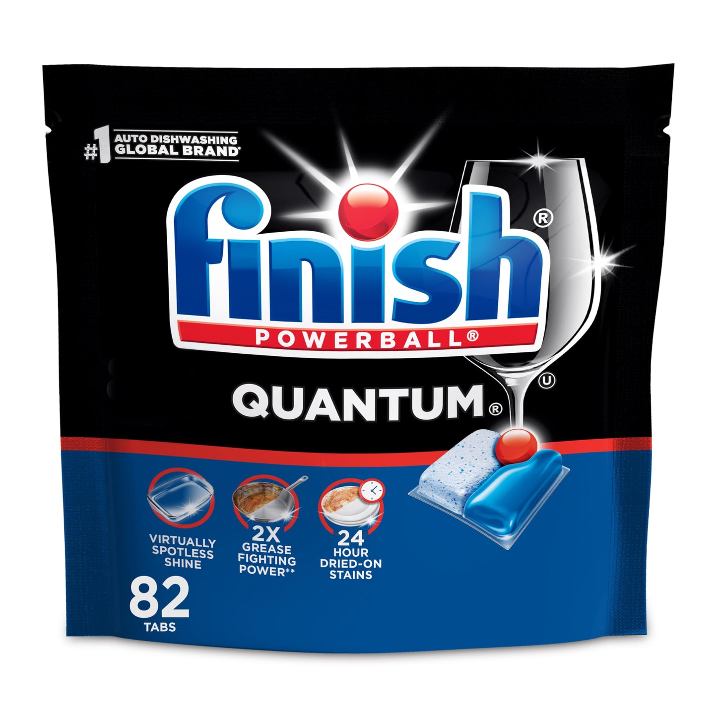 Quantum Dishwasher Pods All In One Cleaning Tabs