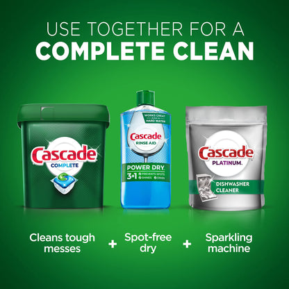 Complete Dishwasher Pods Deep Cleaning Tabs