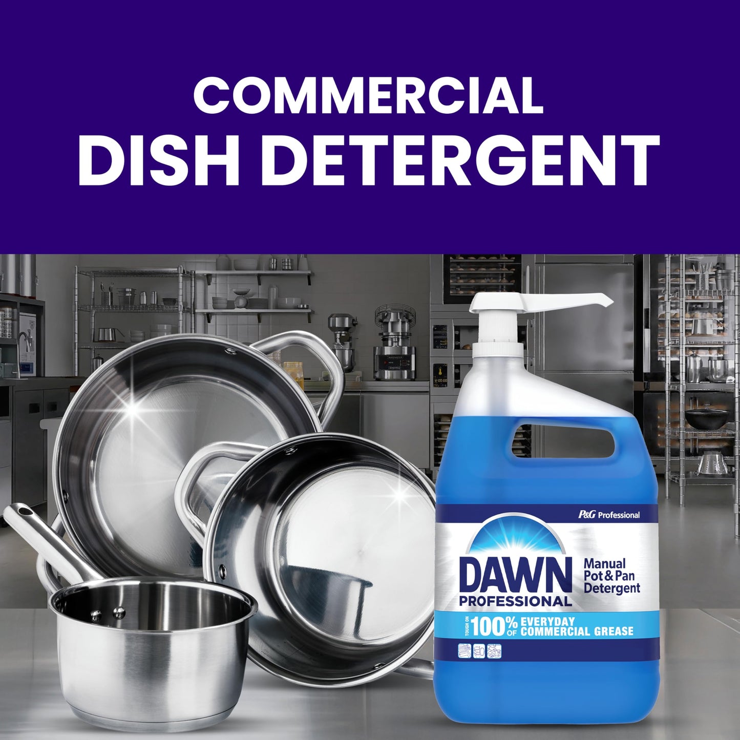 Hand Dish Soap Concentrate Commercial Pot Pan Cleaner 1 Gallon