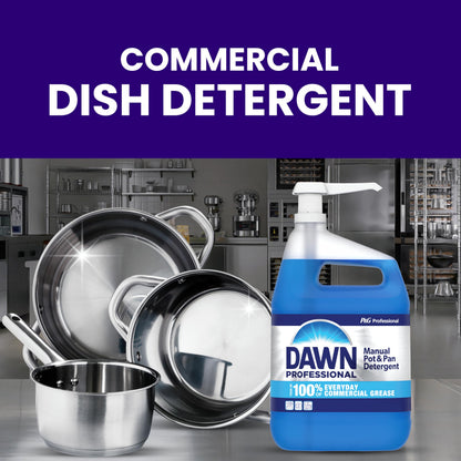 Hand Dish Soap Concentrate Commercial Pot Pan Cleaner 1 Gallon