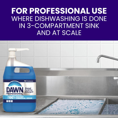 Hand Dish Soap Concentrate Commercial Pot Pan Cleaner 1 Gallon