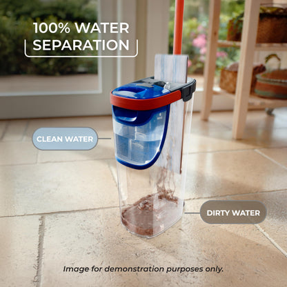 Dual Tank Spray Mop System Reusable Microfiber 3 Refills