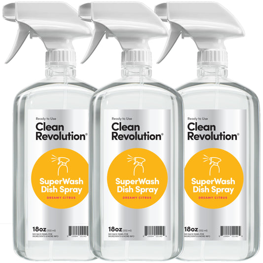 Clean Revolution Dish Soap Spray Refill Supply