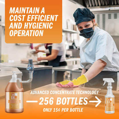 Degreaser Concentrate Heavy Duty Commercial Kitchen Clean